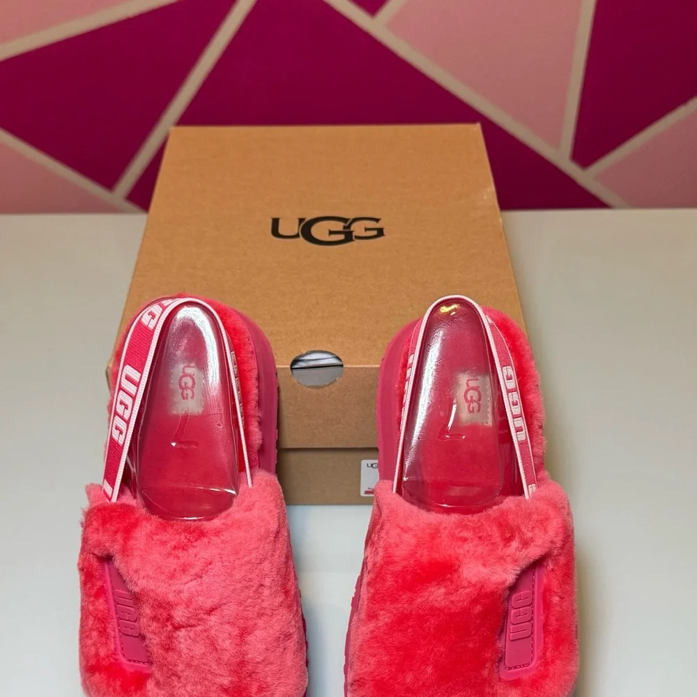 UGG Disco Platform Slides Women - Hot Pink - Picture 3 of 5